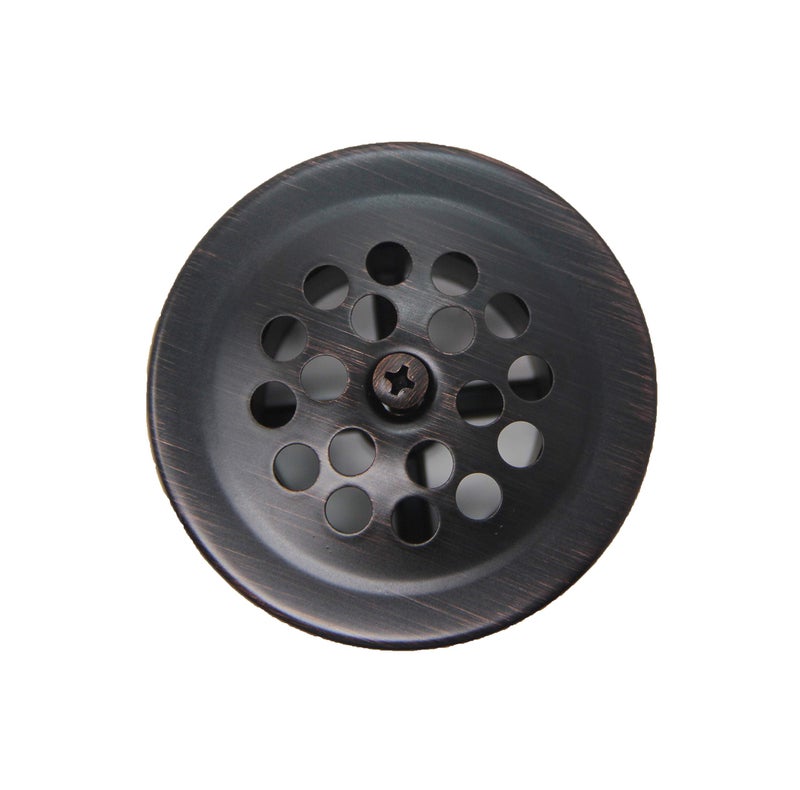 PermaFLOW PF WaterWorks Bathtub/Bath Tub Drain Shoe Grid/Strainer Cover with Matching Screw;Oil Rubbed Bronze; PF0915-ORB - Image 3